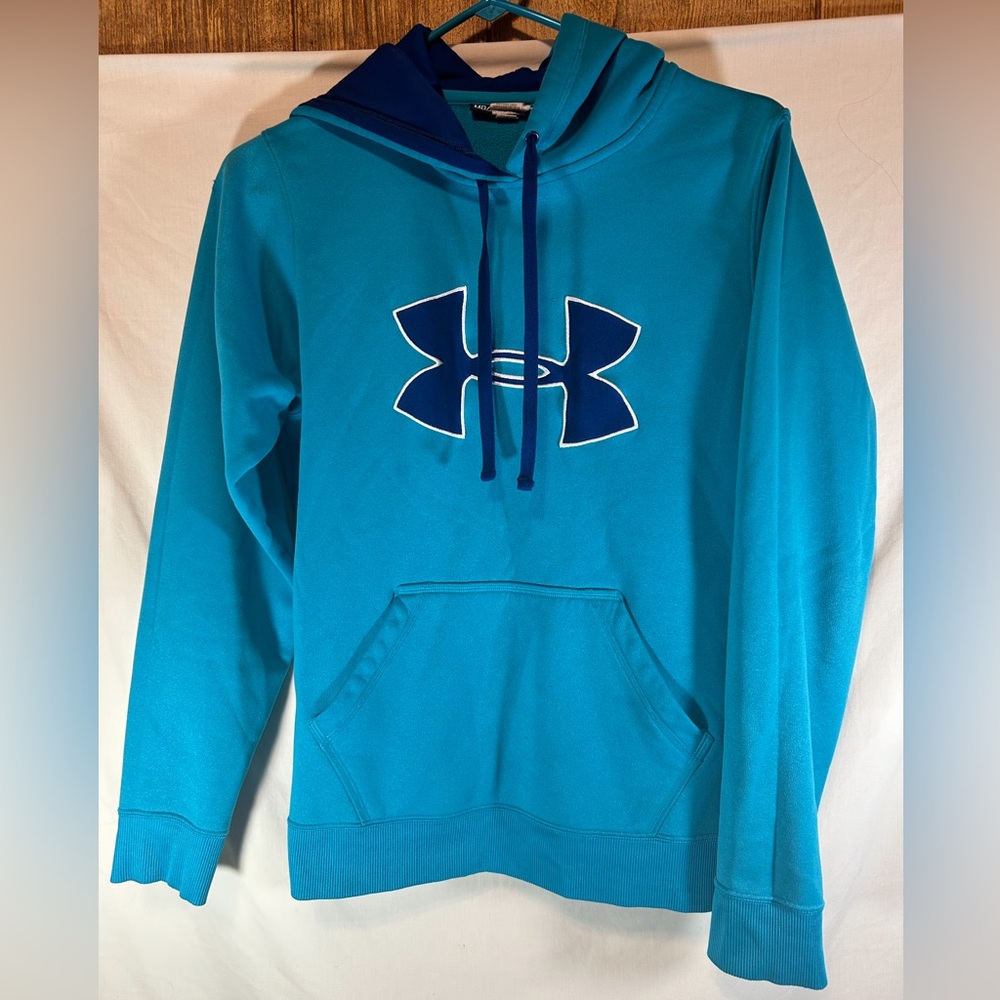 Under Armour Women’s teal hoodie M